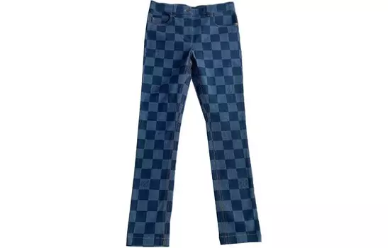 Джинсы женские синие Louis Vuitton
