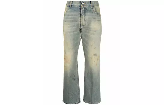 Джинсы женские синие Maison Margiela