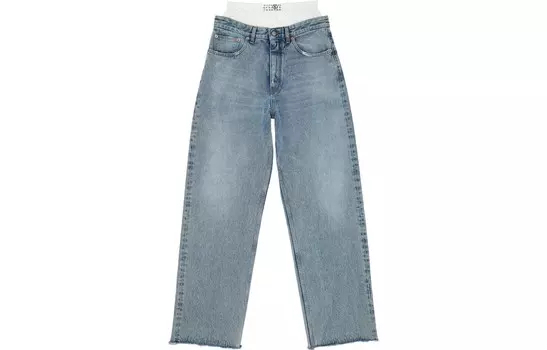 Джинсы женские синие Mm6 Maison Margiela