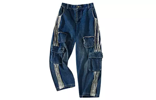 Джинсы женские синие Mocbird