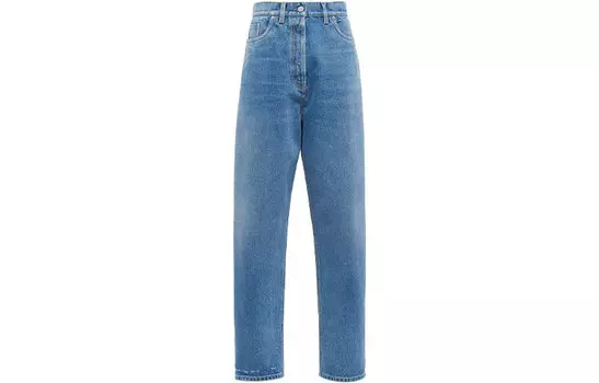 Джинсы женские синие Prada