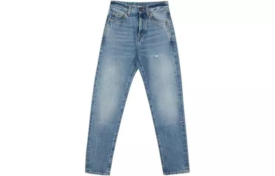 Джинсы женские синие Saint Laurent