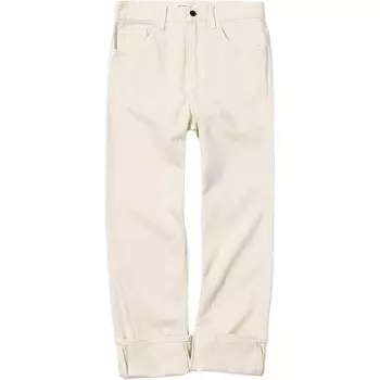 Джинсы женские светло-бежевые Uniqlo