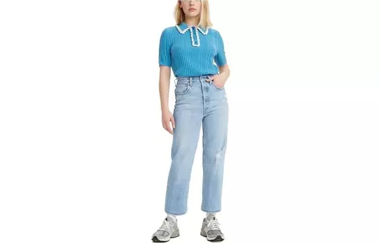 Джинсы женские светло-голубые Levi’S