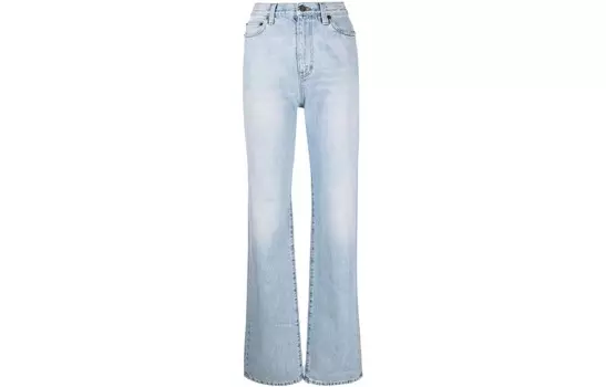 Джинсы женские светло-голубые Saint Laurent