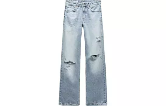 Джинсы женские светло-голубые Zara