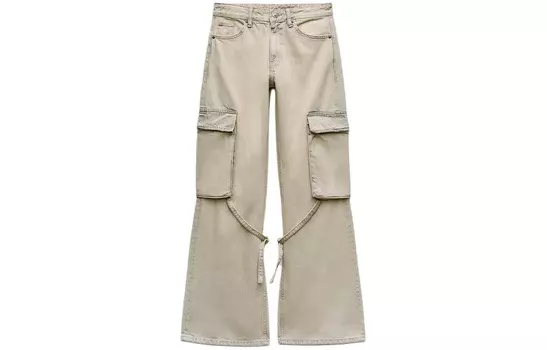 Джинсы женские светло-серые Zara