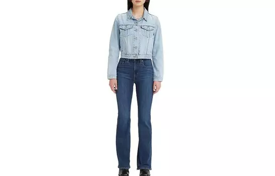 Джинсы женские темно-синие Levi’S