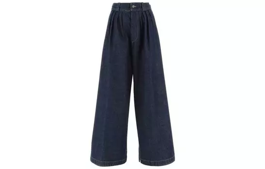 Джинсы женские темно-синие Maison Margiela