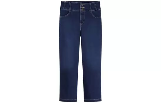 Джинсы женские темно-синие основного цвета Levi’S