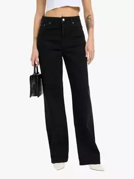 Джинсы zolina с высокой талией и широкими штанинами Gestuz, цвет Washed Black