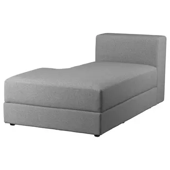 ДЖЭТТЕБО Диванная секция, левая, Тонеруд серый JTTEBO IKEA