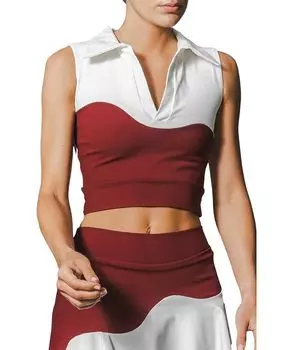 Джо Вейв Топ Port De Bras, красный