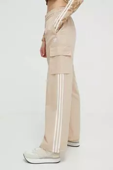 Джоггеры adidas Originals, бежевый