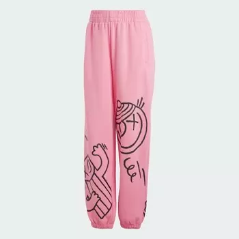 Джоггеры Adidas Originals х Andrе Saraiva, розовый/черный