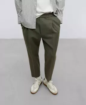 Джоггеры Adolfo Dominguez, зеленый