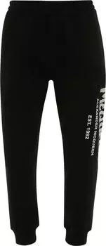 Джоггеры Alexander McQueen Graffiti Joggers 'Black/Ivory', черный