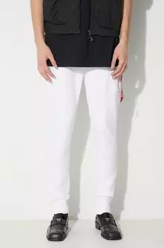 Джоггеры Alpha Industries, белый