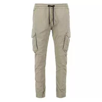 Джоггеры Alpha Industries Cotton Twill Joggers, бежевый