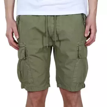 Джоггеры Alpha Industries Ripstop, зеленый