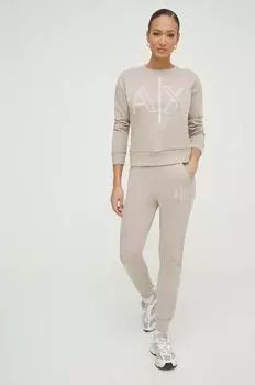 Джоггеры Armani Exchange, бежевый