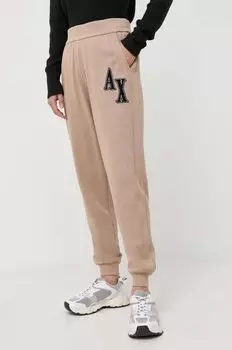 Джоггеры Armani Exchange, бежевый