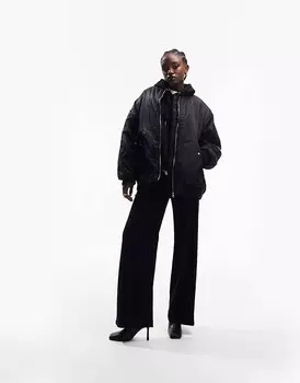 Джоггеры ASOS DESIGN Straight Leg Jogger, черный