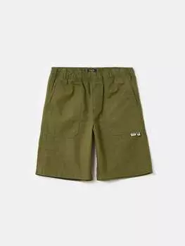 Джоггеры-Бермуды Carpenter из ткани рипстоп Ovs, цвет army green