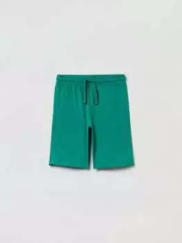 Джоггеры-Бермуды из джерси Ovs, цвет emerald green