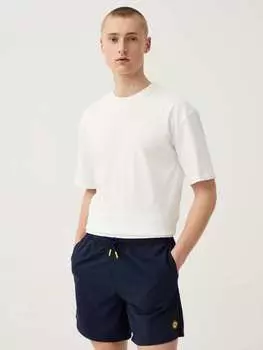 Джоггеры-Бермуды с нашивкой-логотипом Navigare Sport, цвет night blue