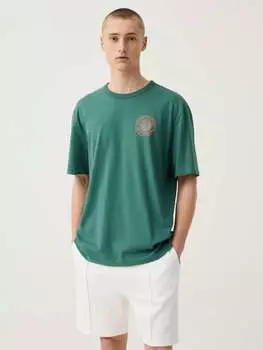 Джоггеры-Бермуды с рельефной строчкой Grand & Hills, цвет optical white