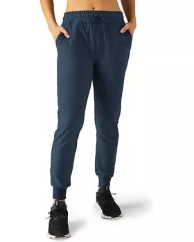 Джоггеры Beyond Yoga Spacedye Commuter Midi, цвет Nocturnal Navy