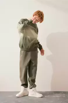 Джоггеры carpenter H&M, зеленый
