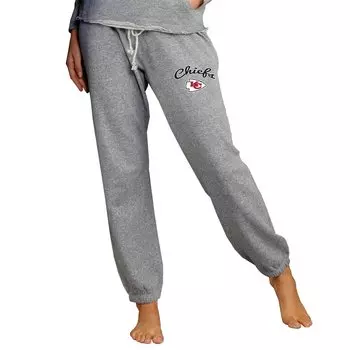 Джоггеры Concepts Sport Kansas City Chiefs, серый