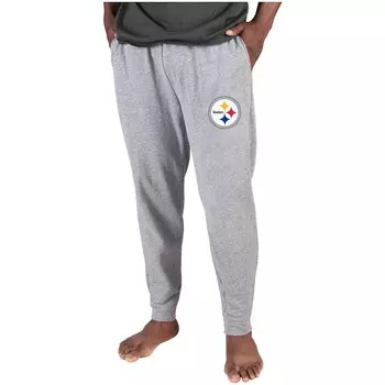 Джоггеры Concepts Sport Pittsburgh Steelers, серый