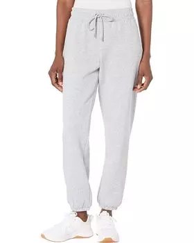 Джоггеры DKNY Metallic Logo Everyday, цвет Pearl Grey Heather/Silver