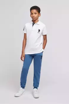 Джоггеры для мальчиков 3 U.S. Polo Assn, синий