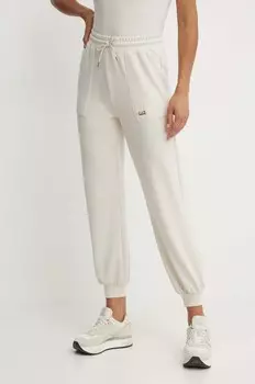 Джоггеры EA7 Emporio Armani, бежевый