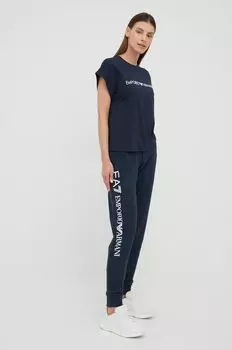 Джоггеры EA7 Emporio Armani, темно-синий
