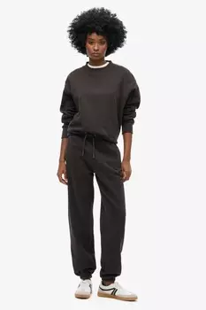 Джоггеры Essential с логотипом на манжетах Superdry, черный