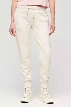 Джоггеры Essential с логотипом Superdry, бежевый