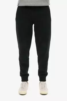 Джоггеры Essential с логотипом Superdry, черный