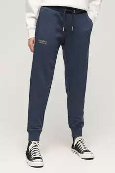 Джоггеры Essential с логотипом Superdry, синий