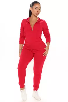 Джоггеры Fashion Nova 65776, красный