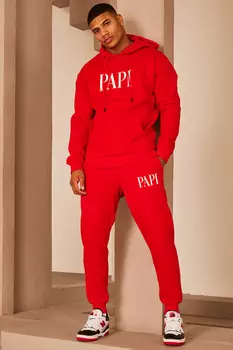 Джоггеры Fashion Nova FNTF010M, красный