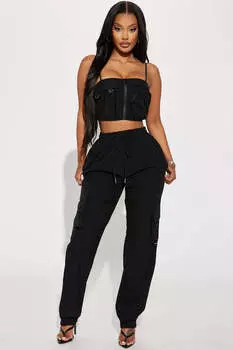 Джоггеры Fashion Nova HGC8581, черный