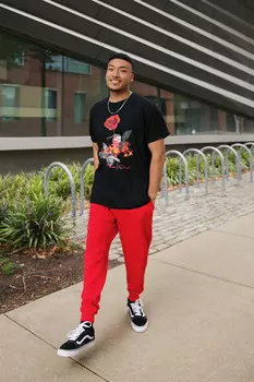 Джоггеры Fashion Nova NMKB10218, красный