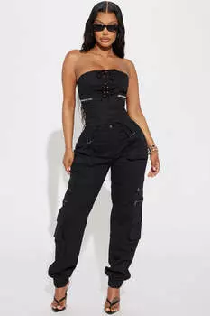 Джоггеры Fashion Nova RJJ30468, черный