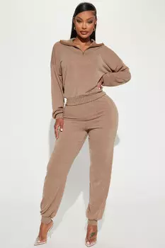 Джоггеры Fashion Nova SET24295, серо-коричневый