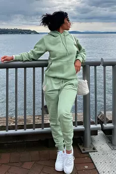 Джоггеры Fashion Nova WNMB10218, шалфей